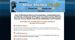 Desktop Screenshot of mindmatrixplus.com